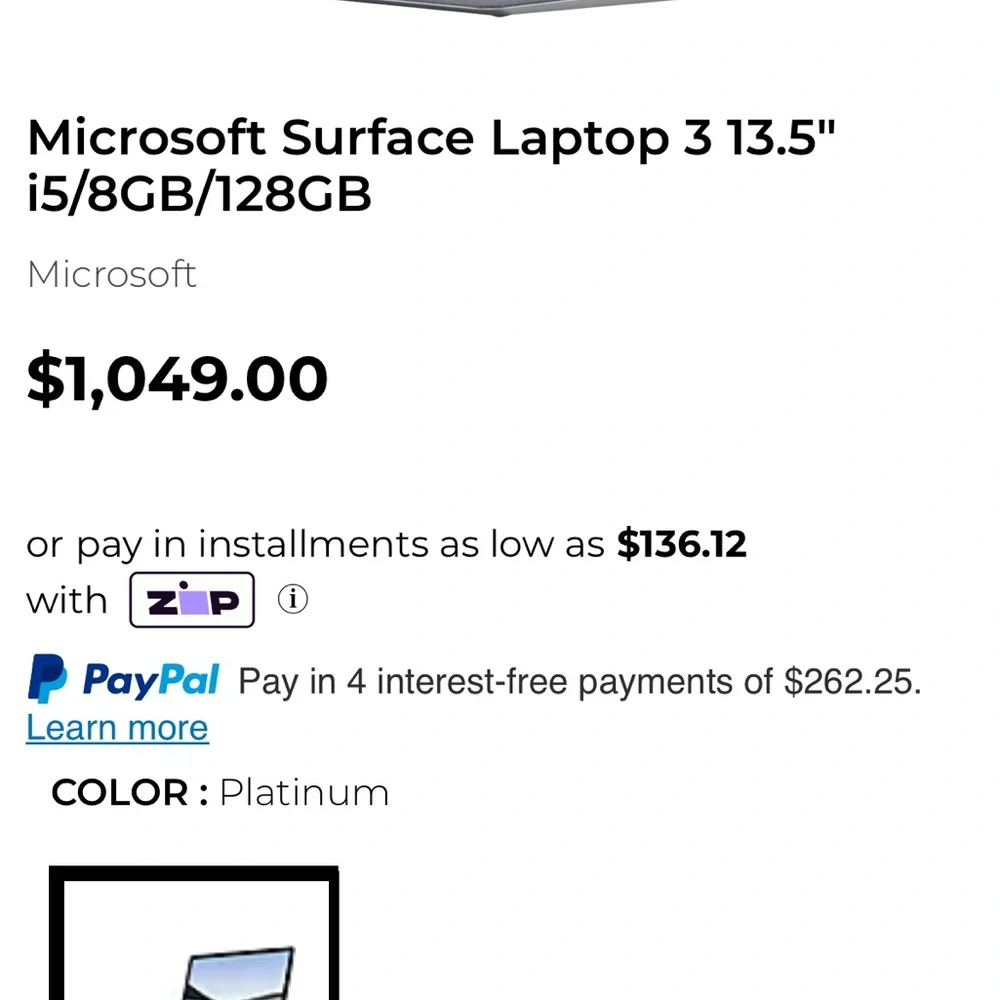Microsoft Surface Laptop 3 windows 11